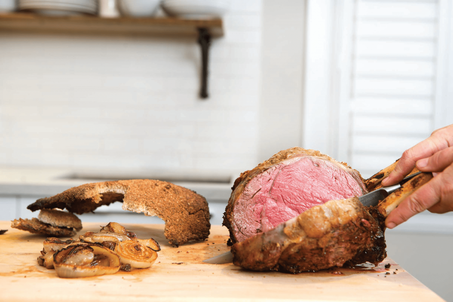 Rib Roast with Horseradish Salt Crust Canadian Cookbooks