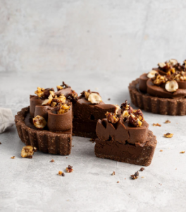 Chocolate Hazelnut Praline Tarts – Canadian Cookbooks